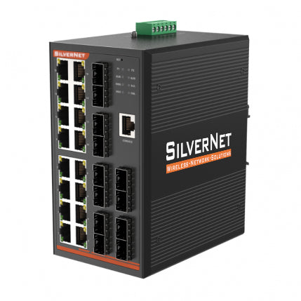 SilverNet SIL 73816MP-10G network switch Managed L2 Gigabit Ethernet (10/100/1000)