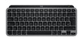 Logitech MX Keys Mini For Mac keyboard Home/Office Bluetooth QWERTZ German Black, Grey