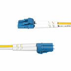 StarTech.com 7m (22.9ft) LC to LC (UPC) OS2 Single Mode Duplex Fiber Optic Cable, 9/125µm, 100G, Bend Insensitive, Low Insertion Loss - LSZH Fiber Jumper Cord