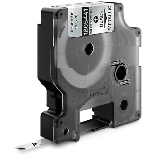 Dymo 1805441 Ribbon Polyester black on metal 6mmx5,5m for Dymo Rhino 6-12mm/19mm/24mm