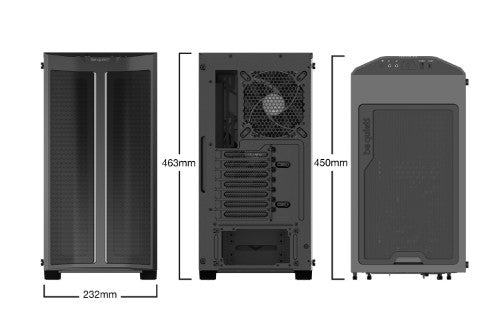 be quiet! Pure Base 500DX Black