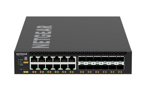 NETGEAR M4350-12X12F Managed L3 10G Ethernet (100/1000/10000) 1U Black