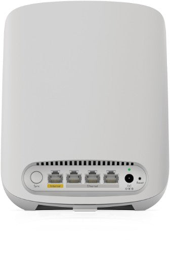NETGEAR Orbi RBK353 AX1800 WiFi 6 Dual-band Mesh System Dual-band (2.4 GHz / 5 GHz) Wi-Fi 6 (802.11ax) White 7 Internal