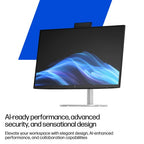 HP EliteStudio 8 All-in-One G1i 27 inch Desktop AI PC Intel Core Ultra 5 68.6 cm (27") 2560 x 1440 pixels 16 GB DDR5-SDRAM Windows 11 Pro Wi-Fi 7 (802.11be) Silver