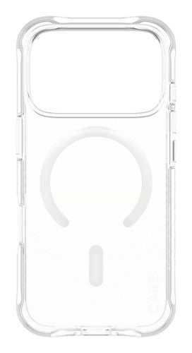 PanzerGlass CARE by ® Fashionable Case Samba Transparent w. White MagSafe iPhone 17 Pro
