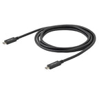StarTech.com 1.6ft (50cm) USB-C Cable, USB 10Gbps, 60W (3A) Power Delivery, 8K 60Hz / 4K 144Hz DP Alt Mode - Thunderbolt Compatible