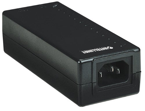 Intellinet Power over Ethernet (PoE) Injector, 1 Port, 48 V DC, IEEE 802.3af Compliant (UK Power Cord)