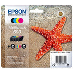 Epson C13T03U64010/603 Ink cartridge multi pack Bk,C,M,Y 3,4ml + 3x2,4ml Pack=4 for Epson XP 2100