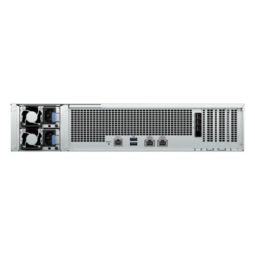 Synology RackStation RS4826XS+ NAS/storage server Rack (2U) Intel® Xeon® D-1739 16 GB DDR4 Black, Silver