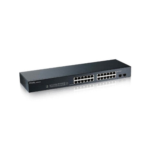 Zyxel GS-1900-24 v2 Managed L2 Gigabit Ethernet (10/100/1000) 1U Black
