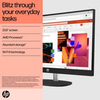 HP All-in-One 24-cr0003na AMD Ryzen™ 5 7520U 60.5 cm (23.8") 1920 x 1080 pixels All-in-One PC 8 GB LPDDR5-SDRAM 512 GB SSD Windows 11 Home Wi-Fi 6 (802.11ax) White