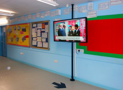 Allsee Technologies M50P6 Signage Display Digital signage flat panel 127 cm (50") LED 450 cd/m² Full HD Black