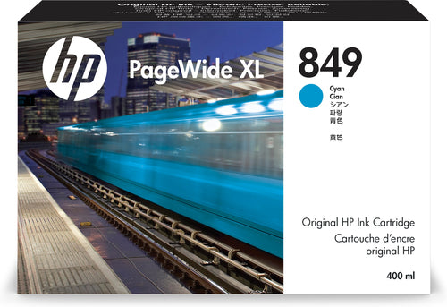 HP 1XB39A/849 Ink cartridge cyan 400ml for HP PageWide XL 3900