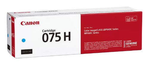 Canon 6368C002/075H Toner cartridge cyan high-capacity, 2.5K pages ISO/IEC 19752 for Canon i-SENSYS LBP-640