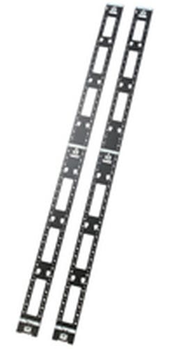 APC NetShelter Cable Management, Vertical Cable Manager, for NetShelter SX 48U, Black, 117 x 2197 x 16 mm
