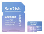 SanDisk Creator 128 GB MicroSDXC UHS-I Class 10