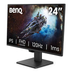 BenQ GW2490P 24" IPS 1920x1080 120Hz 1ms Eye-Care Widescreen Gaming Monitor
