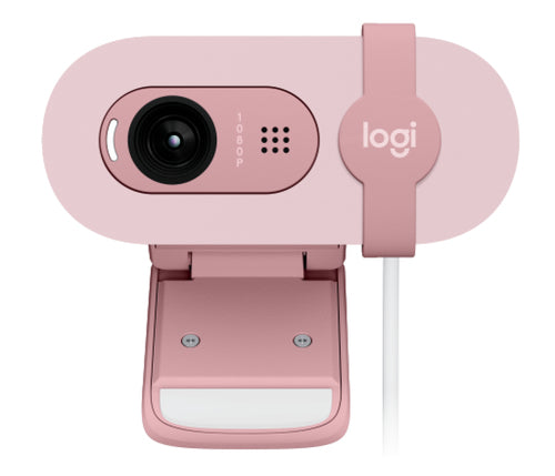 Logitech Brio 100 webcam 2 MP 1920 x 1080 pixels USB Rose