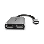 ALOGIC UL2CAPW-SGR interface hub USB 3.2 Gen 1 (3.1 Gen 1) Type-C Grey