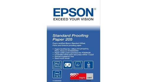 Epson Standard Proofing Paper, 24" x 50m, 205g/m2