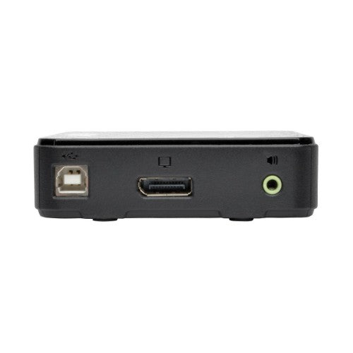 Tripp Lite B004-DP2UA2-K 2-Port DisplayPort KVM Switch 4K 60 Hz with Audio, Cables and USB Peripheral Sharing