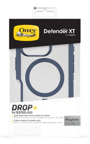 OtterBox Defender Series XT Clear for MagSafe for iPhone 16 Pro, Mountain Storm