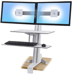 Ergotron WorkFit-S White PC Multimedia stand