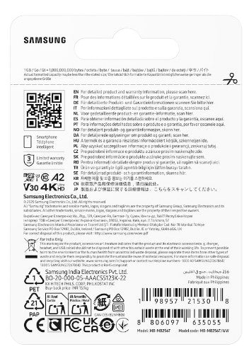 Samsung T7 microSD card