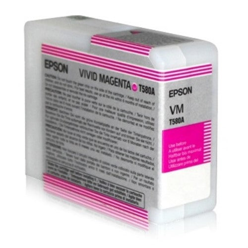 Epson C13T580A00/T580A Ink cartridge magenta Vivid 80ml for Epson Stylus Pro 3880