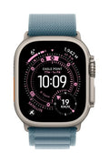 Apple MG9M4ZM/A smart wearable accessory Band Blue Titanium, Polyester, Spandex