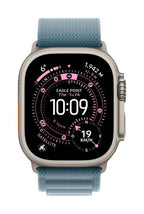 Apple MG9M4ZM/A smart wearable accessory Band Blue Titanium, Polyester, Spandex