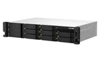 QNAP TS-864EU NAS Rack (2U) Intel® Celeron® 8 GB DDR4 0 TB QNAP Turbo System Black