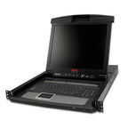 APC 17" Rack LCD Console with Integrated 16 Port Analog KVM Switch