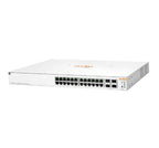HPE Aruba Networking Instant On 1930 24G Class4 PoE 4SFP/SFP+ 370W Managed L2+ Gigabit Ethernet (10/100/1000) Power over Ethernet (PoE) 1U White