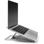 Kensington SmartFit Easy Riser Go Adjustable Ergonomic Laptop Riser and Cooling Stand for Laptops up to 14"