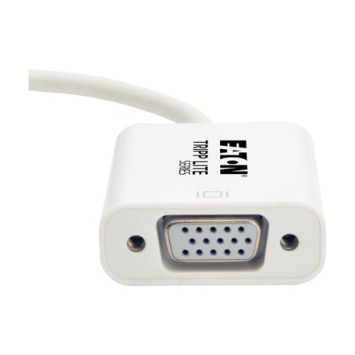 Tripp Lite P137-06N-VGA Keyspan Mini DisplayPort to Active VGA Adapter, Video Converter (M/F), White, 6-in. (15.24 cm)
