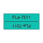 Brother FLE-7511 DirectLabel Label green 45mm x 21mm Pack=72