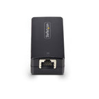StarTech.com 1-Port Gigabit Network Isolator, Compact In-line RJ45 Ethernet Coupler with 4kV Galvanic Isolation, IP40, DIN Rail Mountable, TAA Compliant