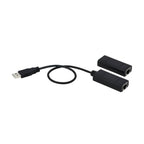 Tripp Lite B203-101-POC 1-Port USB over Cat5/Cat6 Extender Kit with Power over Cable - USB 2.0, Up to 164.04 ft. (50M), Black