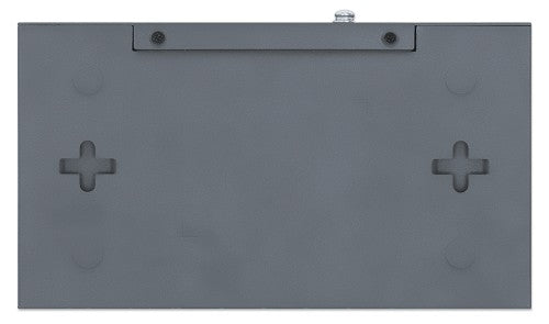 Intellinet PoE-Powered 6-Port Lite Smart Managed PoE+ Switch with 4 GbE Ports / 2 GbE Uplinks and PoE Passthrough (with UK power cord)