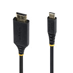 StarTech.com 2m USB-C to HDMI Adapter Cable, Gripping HDMI Connector, 4K 60Hz, Thunderbolt Compatible, HDR, Uni-Directional Cord for MacBook, Dell, HP, Lenovo