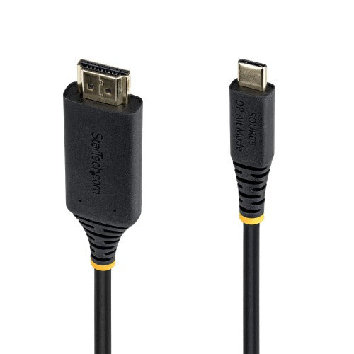 StarTech.com 1m USB-C to HDMI Adapter Cable, Gripping HDMI Connector, 4K 60Hz, Thunderbolt Compatible, HDR, Uni-Directional Cord for MacBook, Dell, HP, Lenovo