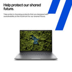 HP ZBook X G1i 16 inch Mobile Workstation PC Wolf Pro Security Edition - Data Science Intel Core Ultra 9 285H 40.6 cm (16") WQUXGA 64 GB DDR5-SDRAM 1 TB SSD NVIDIA RTX PRO 2000 Blackwell Wi-Fi 7 (802.11be) Windows 11 Pro AI Workstation, AI PC Silver