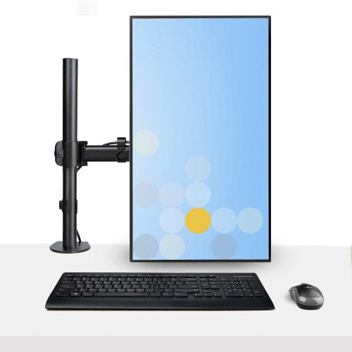 StarTech.com Laptop Desk Mount - Monitor and Laptop Mount - Displays up to 34" (17.6lb/8kg) & Laptops (4.5kg/9.9lb) - Articulating VESA Laptop Tray Arm - Clamp / Grommet Mount
