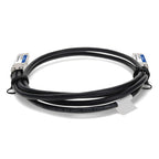 AddOn Networks QDD-400-CU0-5M-AO InfiniBand/fibre optic cable 0.5 m QSFP-DD DAC Black