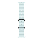 Apple 49mm Ice Blue Ocean Band - Black Titanium Finish