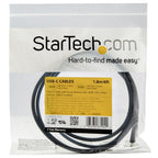 StarTech.com 6ft (1.8m) USB-C Cable, USB 5Gbps, 100W (5A) Power Delivery, Certified Works with Chromebook, 4K 60Hz DP Alt Mode, USB-IF Certified - Thunderbolt Compatible