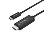 StarTech.com 10ft (3m) USB C to HDMI Cable - 4K 60Hz USB Type C to HDMI 2.0 Video Adapter Cable - Thunderbolt Compatible - Laptop to HDMI Monitor/Display - DP 1.2 Alt Mode HBR2 - Black