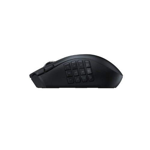 Razer Naga V2 HyperSpeed mouse Gaming Right-hand RF Wireless + Bluetooth Optical 30000 DPI