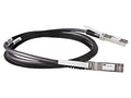 HPE FlexNetwork X240 10G SFP+ to SFP+ 5m Direct Attach Copper InfiniBand/fibre optic cable SFP+ Black